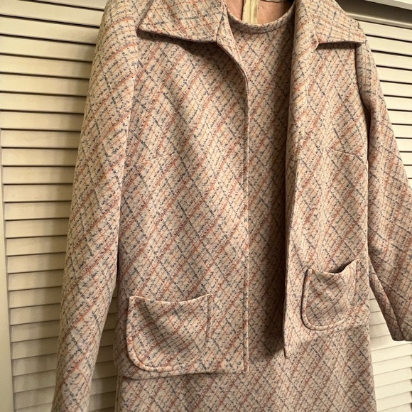 Verona Knits Vintage Dress and Jacket Sz M 1970’s-1980’s - Picture 3 of 15